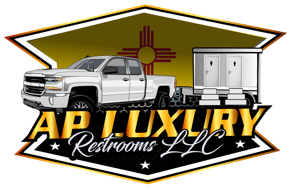 AP Luxury Restrooms Artesia Hobbs Roswell New Mexico Luxury Restroom Trailers Logo Transparent BG 1